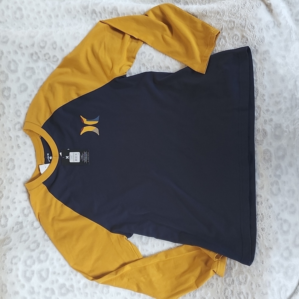 NWT Hurley Men's Long Sleeve Shirt Size L